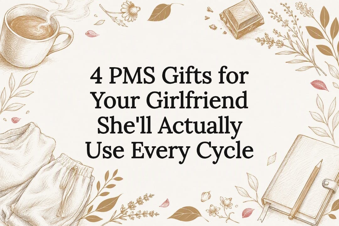 Decorative PMS gift guide title card