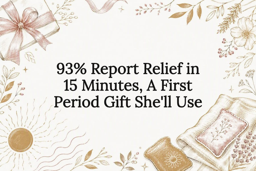 Decorative first-period gift title card