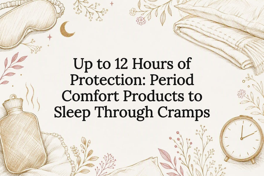 Decorative period sleep comfort title card