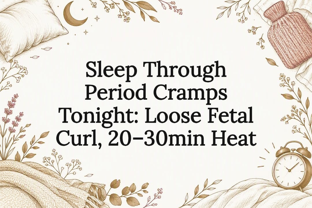 Decorative sleep and comfort title card illustration