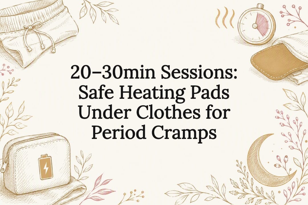 Decorative title card for discreet heat relief