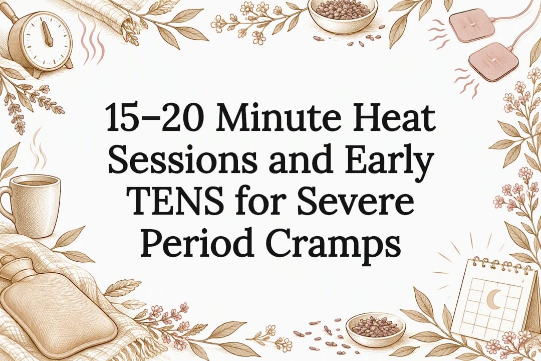 Decorative heat and TENS title card