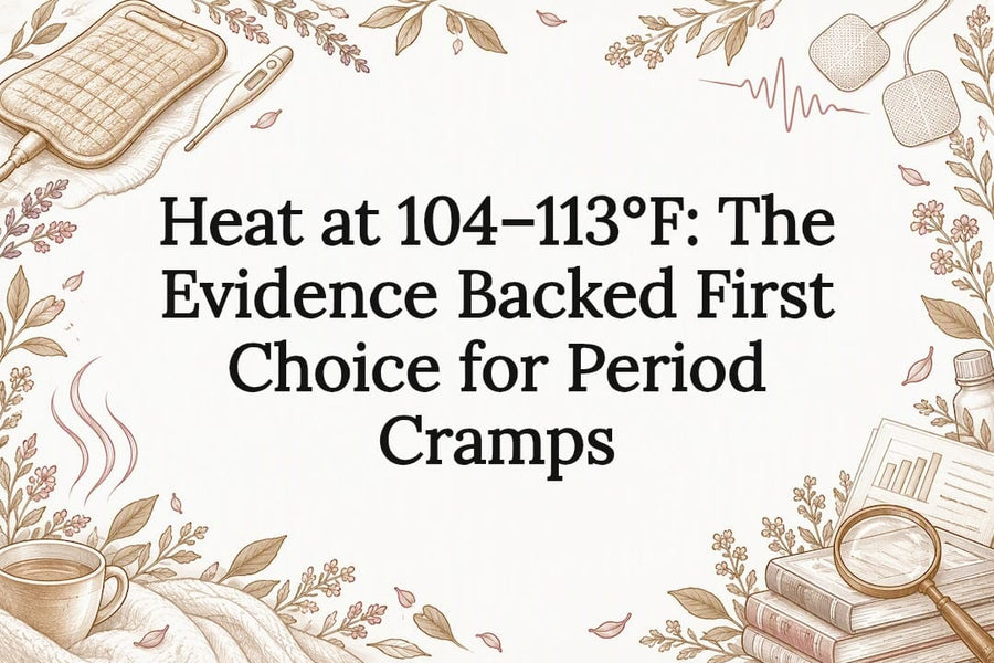 Decorative heat therapy evidence title card