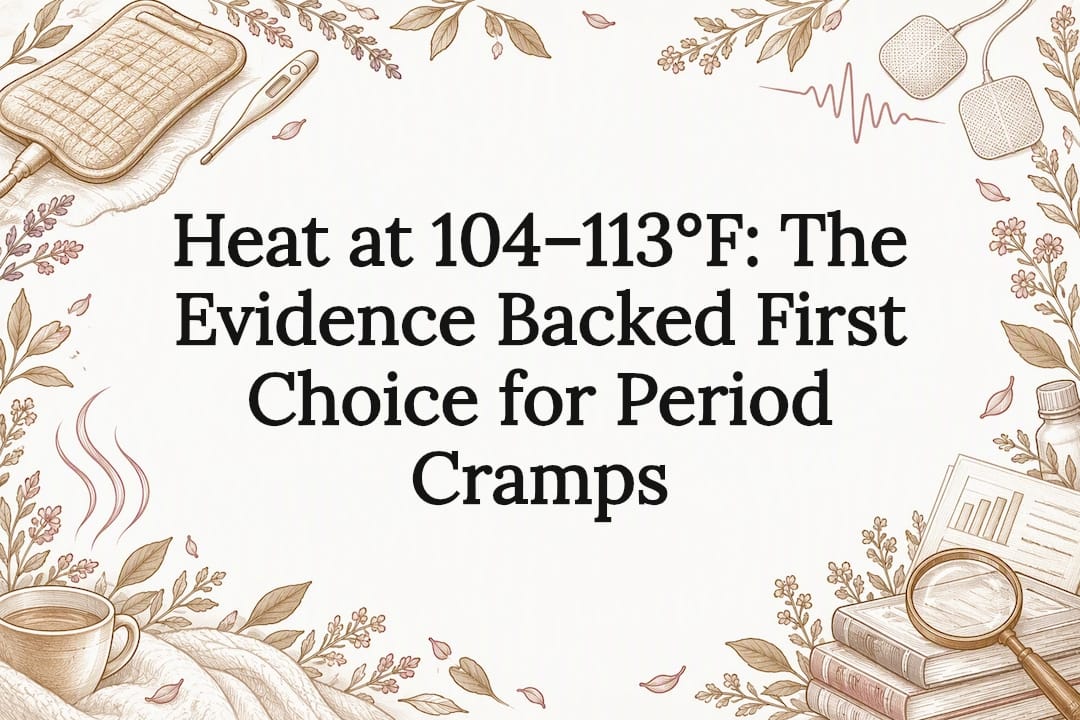 Decorative heat therapy evidence title card