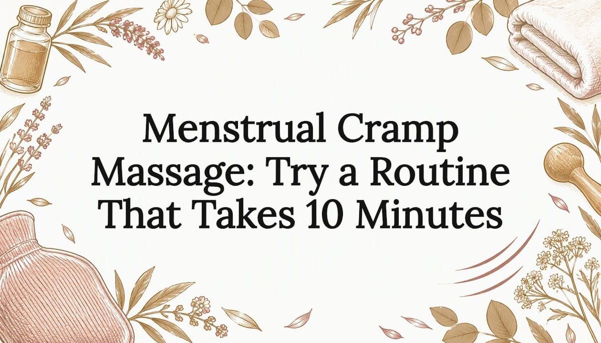 Sketch of massage and self-care objects