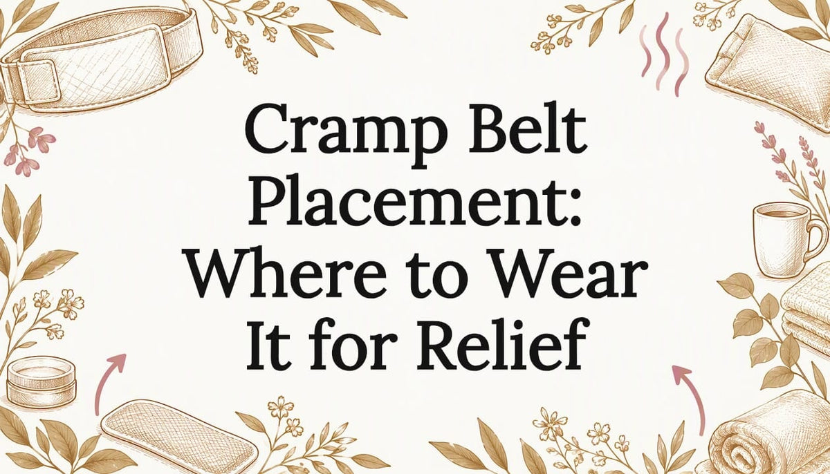 Sketched cramp belt placement title card