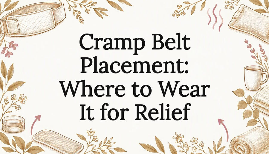 Sketched cramp belt placement title card