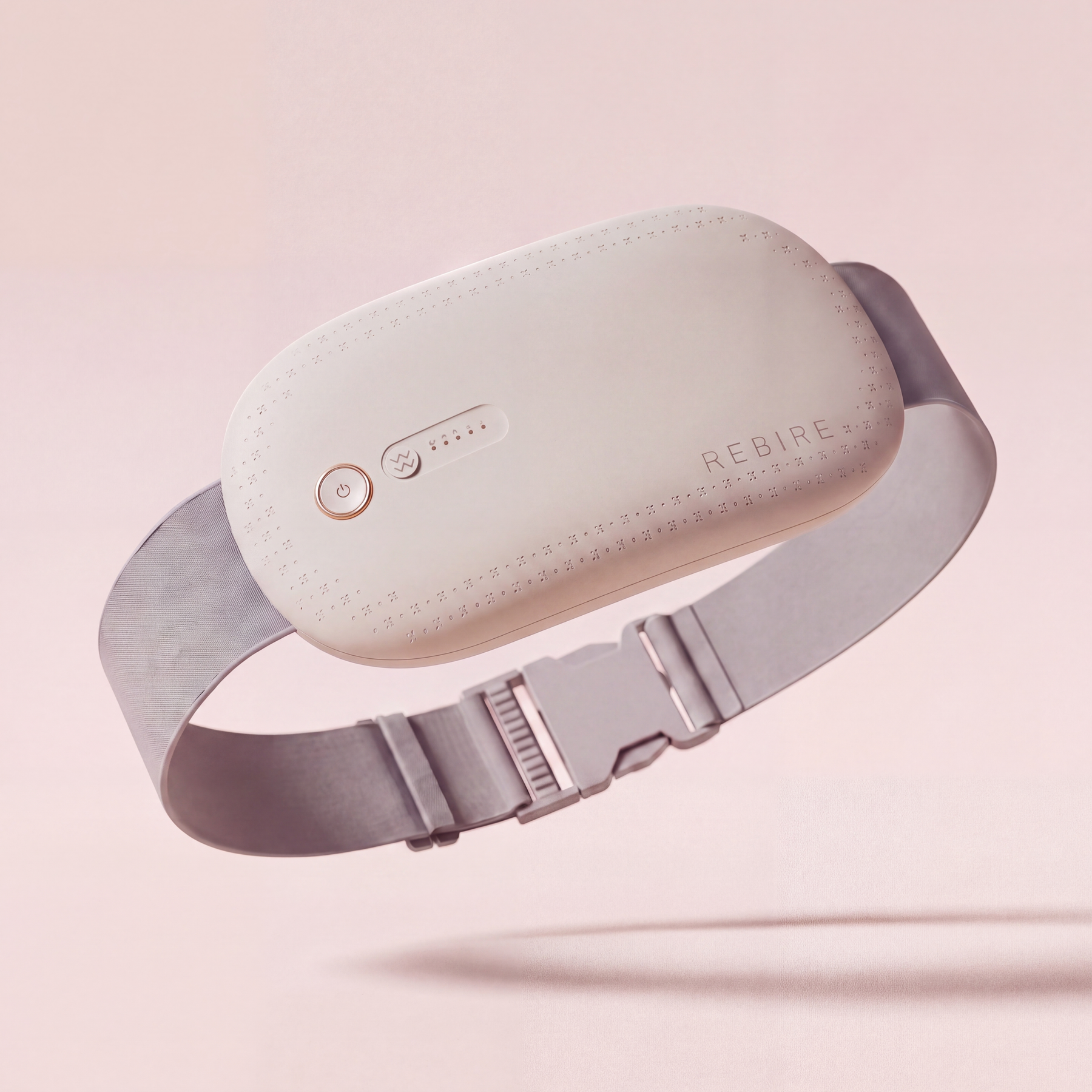 Rebire heat and massage belt in Ivory - view 1